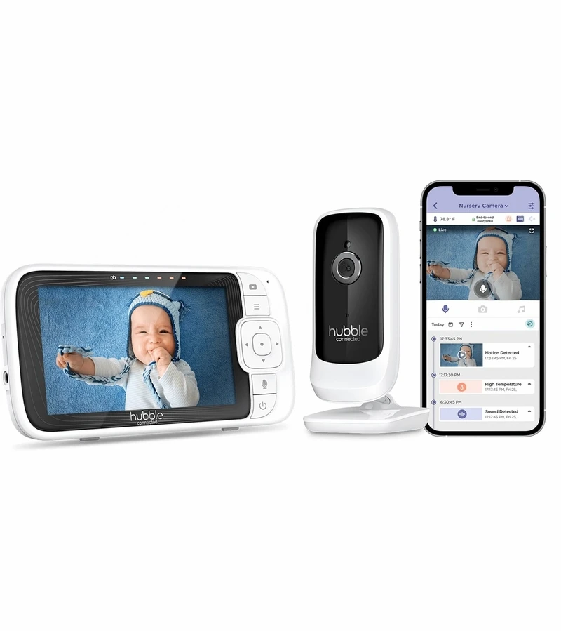 Hubble Connected Nursery Pal Link Premium Smart Baby Monitor 1 Hubble Connected Nursery Pal Link Premium Smart Baby Monitor