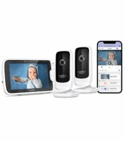 Hubble Connected Nursery Pal Link Premium Twin Smart Baby Monitor