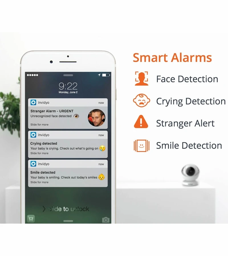 Invidyo A.I. Video Baby Monitor 5 Invidyo A.I. Video Baby Monitor - Image 5