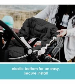 JJ Cole Car Seat Cover - Heather Gray 12 JJ Cole Car Seat Cover - Heather Gray -Britax || Little Unicorn || Graco Shop jj cole car seat cover heather gray 61