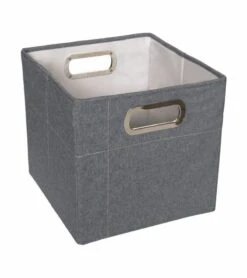 JJ Cole Storage Box 11" - Slate Heather