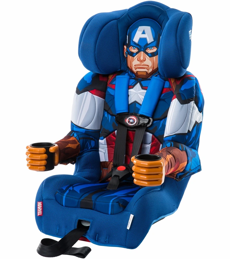 KidsEmbrace Harness Booster Car Seat - Captain America 1 KidsEmbrace Harness Booster Car Seat - Captain America