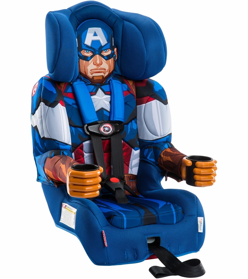 KidsEmbrace Harness Booster Car Seat - Captain America 6 KidsEmbrace Harness Booster Car Seat - Captain America - Image 6