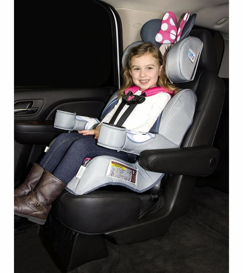 KidsEmbrace Harness Booster Car Seat - Minnie Mouse 4 KidsEmbrace Harness Booster Car Seat - Minnie Mouse - Image 4