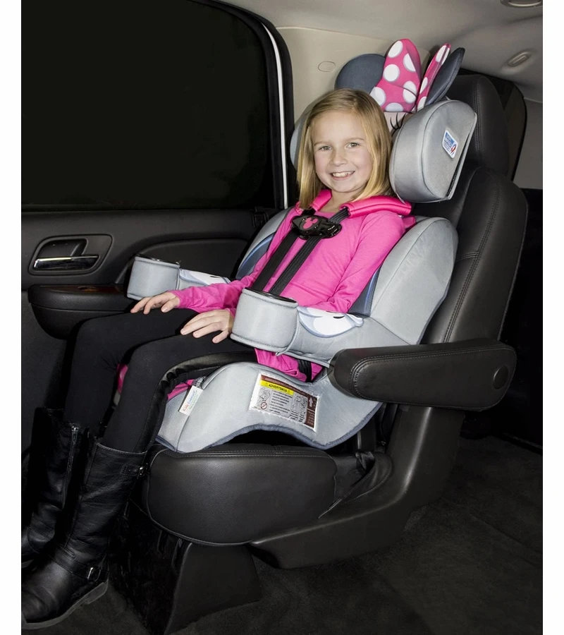 KidsEmbrace Harness Booster Car Seat - Minnie Mouse 5 KidsEmbrace Harness Booster Car Seat - Minnie Mouse - Image 5