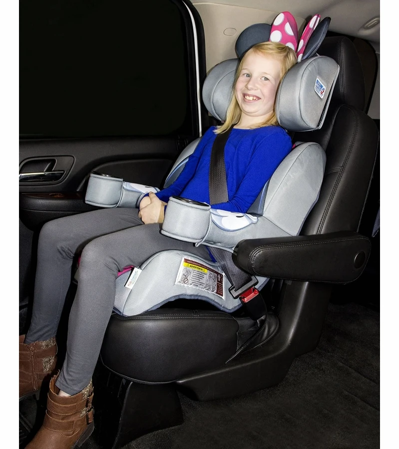 KidsEmbrace Harness Booster Car Seat - Minnie Mouse 6 KidsEmbrace Harness Booster Car Seat - Minnie Mouse - Image 6