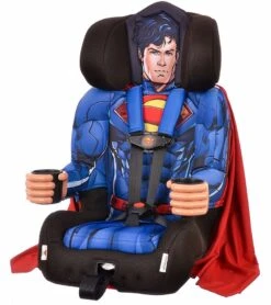 KidsEmbrace Harness Booster Car Seat - Superman