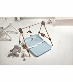 Leander Matty Changing Pad - Soft Blue 8 Leander Matty Changing Pad - Soft Blue -Britax || Little Unicorn || Graco Shop leander matty changing pad soft blue 37