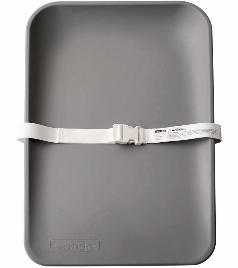 Leander Matty Changing Pad - Soft Grey 1 Leander Matty Changing Pad - Soft Grey