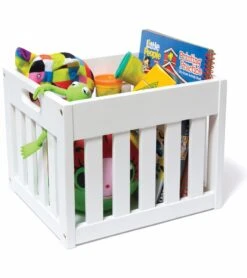 Lipper International Wooden Storage Crate - White 6 Lipper International Wooden Storage Crate - White -Britax || Little Unicorn || Graco Shop lipper international wooden storage crate white 113