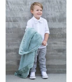 Little Giraffe Chenille Baby Blanket - Sage -Britax || Little Unicorn || Graco Shop little giraffe chenille baby blanket sage 91