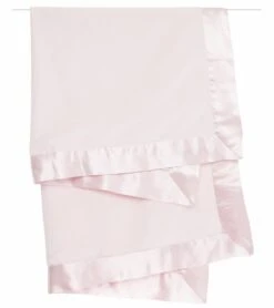 Little Giraffe Velvet Deluxe Baby Blanket - Pink