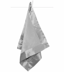 Little Giraffe Velvet Deluxe Blanky - Silver