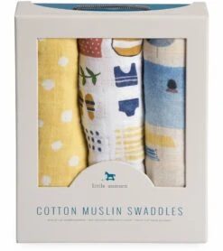 Little Unicorn Cotton Muslin Swaddle 3-Pack - Beach -Britax || Little Unicorn || Graco Shop little unicorn cotton muslin swaddle 3 pack beach 253