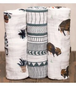 Little Unicorn Cotton Muslin Swaddle 3-Pack - Bison 12 Little Unicorn Cotton Muslin Swaddle 3-Pack - Bison -Britax || Little Unicorn || Graco Shop little unicorn cotton muslin swaddle 3 pack bison 230