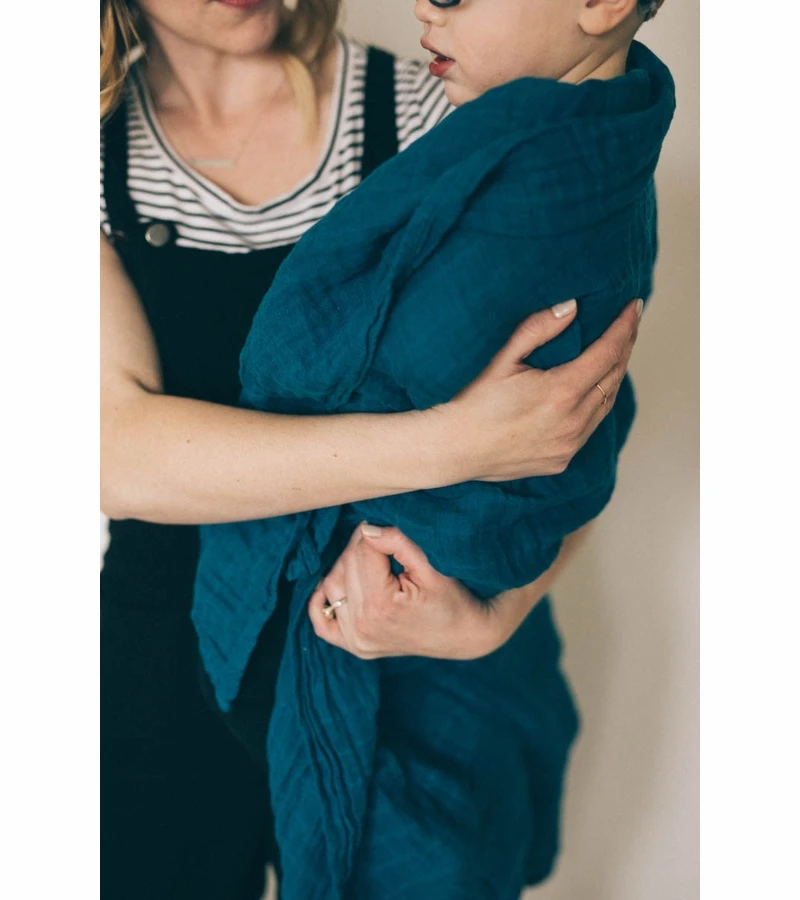 Little Unicorn Cotton Muslin Swaddle 3 Pack - Dino Friends 2 Set 5 Little Unicorn Cotton Muslin Swaddle 3 Pack - Dino Friends 2 Set - Image 5