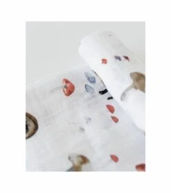 Little Unicorn Cotton Muslin Swaddle - Mushroom -Britax || Little Unicorn || Graco Shop little unicorn cotton muslin swaddle mushroom 252
