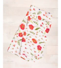 Little Unicorn Cotton Muslin Swaddle - Summer Poppy -Britax || Little Unicorn || Graco Shop little unicorn cotton muslin swaddle summer poppy 177