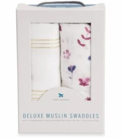 Little Unicorn Deluxe Muslin Swaddle, 2 Pack - Fairy Garden -Britax || Little Unicorn || Graco Shop little unicorn deluxe muslin swaddle 2 pack fairy garden 196