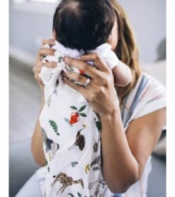 Little Unicorn Deluxe Muslin Swaddle - Safari Social -Britax || Little Unicorn || Graco Shop little unicorn deluxe muslin swaddle safari social 103