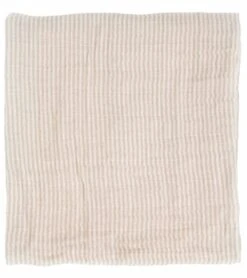 Little Unicorn Organic Cotton Muslin Swaddle Blanket - Sand Stripe