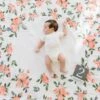 Little Unicorn Photo Blanket - Watercolor Roses
