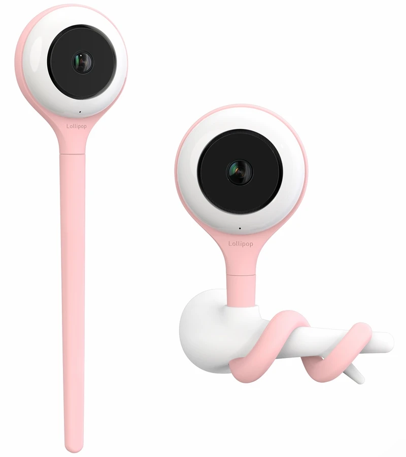 Lollipop Smart Baby Camera Monitor - Cotton Candy 1 Lollipop Smart Baby Camera Monitor - Cotton Candy