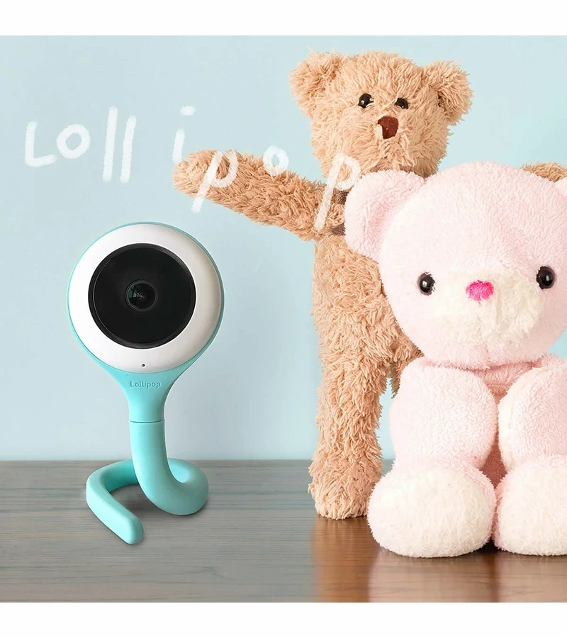 Lollipop Smart Baby Camera Monitor - Turquoise 4 Lollipop Smart Baby Camera Monitor - Turquoise - Image 4
