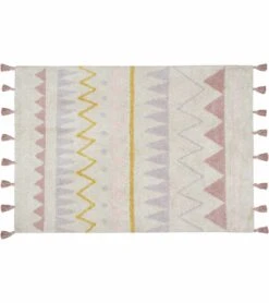 Lorena Canals Azteca Rug - Natural/Vintage Nude (4' 8" X 6' 7")