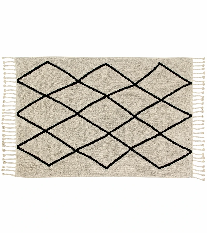 Lorena Canals Bereber Rug - Beige (4' 8" X 6' 7") 1 Lorena Canals Bereber Rug - Beige (4' 8" X 6' 7")