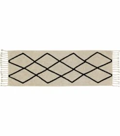 Lorena Canals Bereber Runner - Beige (2' 6" X 7' 6")