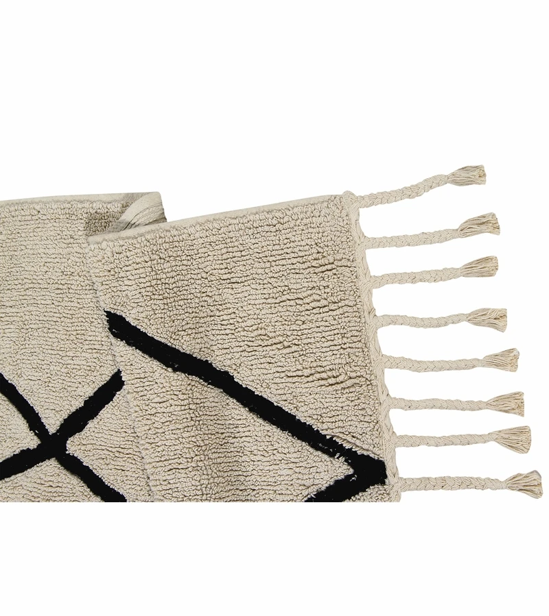 Lorena Canals Bereber Runner - Beige (2' 6" X 7' 6") 2 Lorena Canals Bereber Runner - Beige (2' 6" X 7' 6") - Image 2