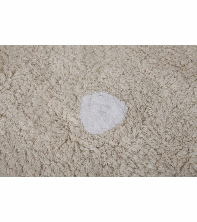 Lorena Canals Biscuit Rug - Beige (4' X 5' 3") 2 Lorena Canals Biscuit Rug - Beige (4' X 5' 3") - Image 2