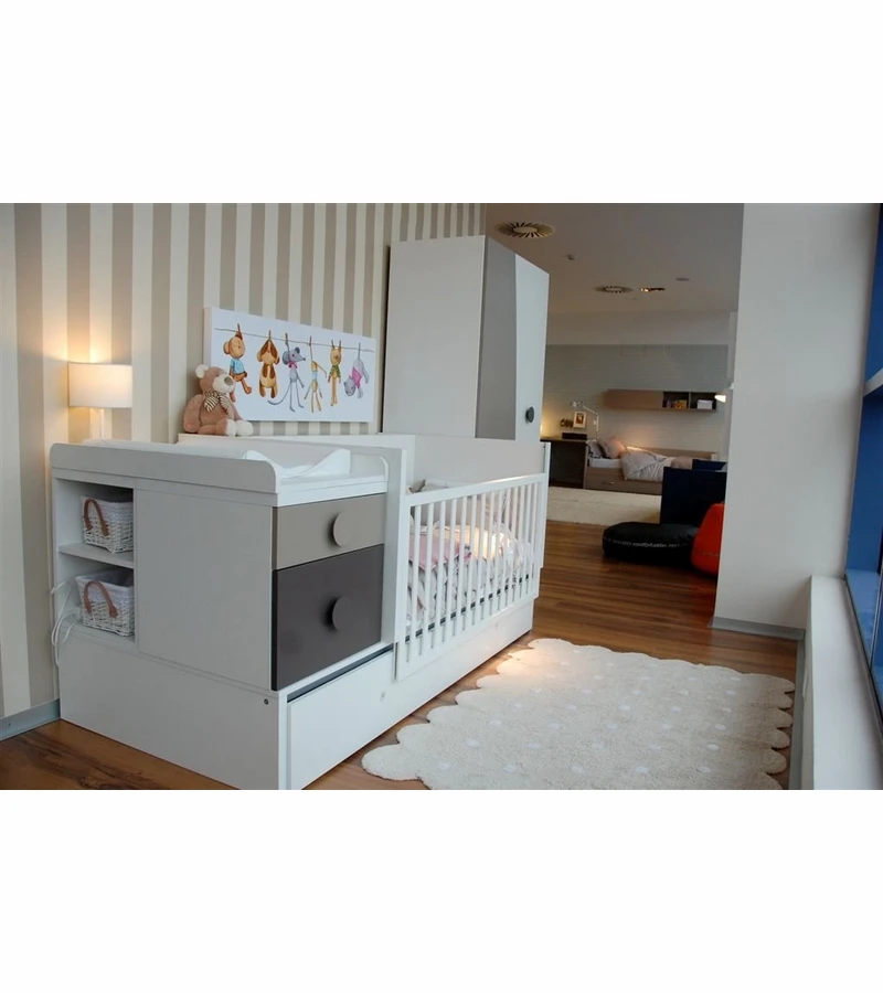 Lorena Canals Biscuit Rug - Beige (4' X 5' 3") 5 Lorena Canals Biscuit Rug - Beige (4' X 5' 3") - Image 5