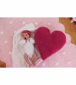 Lorena Canals Biscuit Rug - Pink (4' X 5' 3") 9 Lorena Canals Biscuit Rug - Pink (4' X 5' 3") -Britax || Little Unicorn || Graco Shop lorena canals biscuit rug pink 4 x 5 3 201