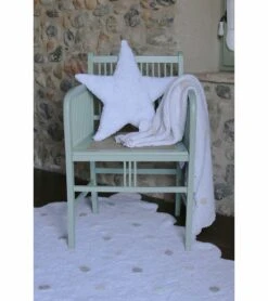 Lorena Canals Biscuit Rug - White (4' X 5' 3") -Britax || Little Unicorn || Graco Shop lorena canals biscuit rug white 4 x 5 3 152