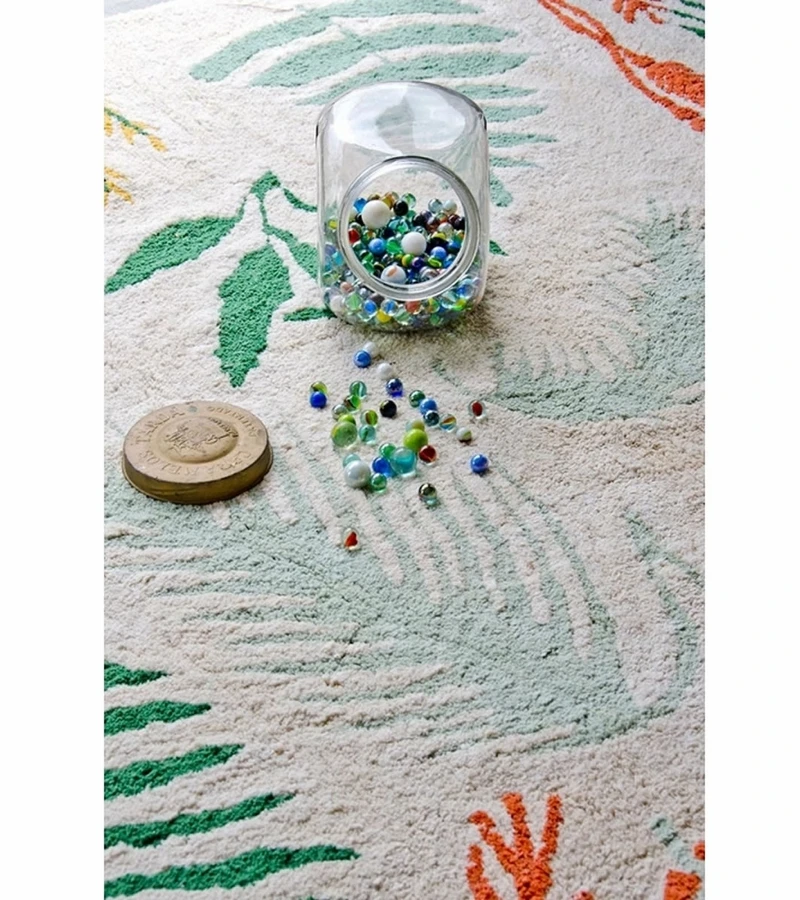 Lorena Canals Botanic Plants Rug (4' 7'' X 6' 7'') 4 Lorena Canals Botanic Plants Rug (4' 7'' X 6' 7'') - Image 4