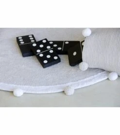 Lorena Canals Bubbly Basket - Grey -Britax || Little Unicorn || Graco Shop lorena canals bubbly basket grey 192