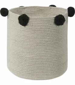 Lorena Canals Bubbly Basket - Natural/Black