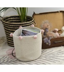 Lorena Canals Bubbly Basket - Natural/Nude -Britax || Little Unicorn || Graco Shop lorena canals bubbly basket natural nude 207