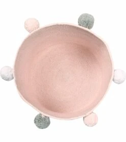 Lorena Canals Bubbly Basket - Pink -Britax || Little Unicorn || Graco Shop lorena canals bubbly basket pink 189