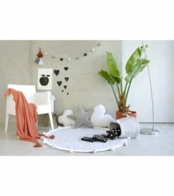 Lorena Canals Bubbly Rug - Light Grey (4') -Britax || Little Unicorn || Graco Shop lorena canals bubbly rug light grey 4 215