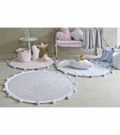 Lorena Canals Bubbly Rug - Soft Pink (4') -Britax || Little Unicorn || Graco Shop lorena canals bubbly rug soft pink 4 217