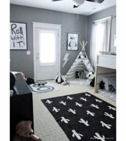 Lorena Canals Cactus Stamp Rug (4' 8" X 6' 7") -Britax || Little Unicorn || Graco Shop lorena canals cactus stamp rug 4 8 x 6 7 208