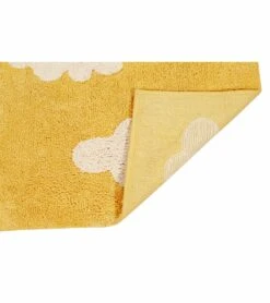 Lorena Canals Clouds Rug - Mustard (4' X 5' 3") -Britax || Little Unicorn || Graco Shop lorena canals clouds rug mustard 4 x 5 3 178