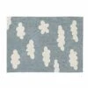 Lorena Canals Clouds Rug - Vintage Blue (4' X 5' 3")