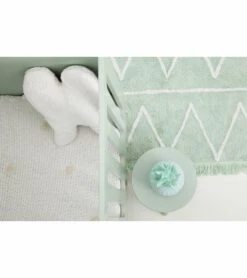 Lorena Canals Hippy Rug - Mint (4' X 5' 3") -Britax || Little Unicorn || Graco Shop lorena canals hippy rug mint 4 x 5 3 223