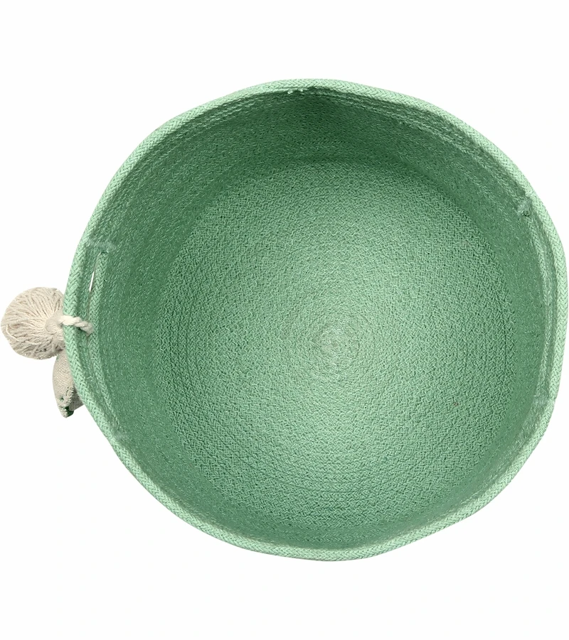 Lorena Canals Leaf Basket - Green 3 Lorena Canals Leaf Basket - Green - Image 3