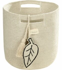Lorena Canals Leaf Basket - Natural