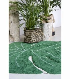 Lorena Canals Monstera Leaf Rug (4' X 5' 3'') -Britax || Little Unicorn || Graco Shop lorena canals monstera leaf rug 4 x 5 3 192